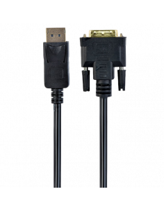 Cablu Video Cablexpert CC-DPM-DVIM-6, DisplayPort (M) - DVI-D (M), 1,8m, Negru