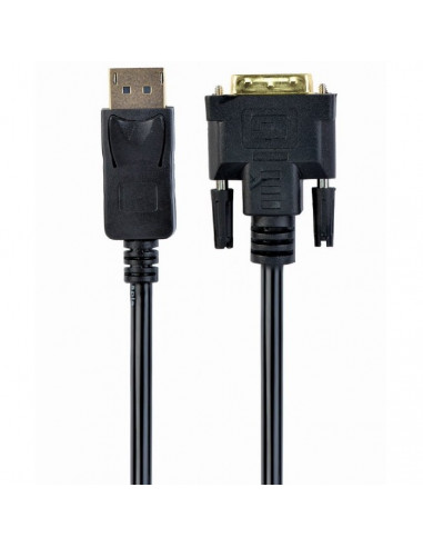 Cablu Video Cablexpert CC-DPM-DVIM-6, DisplayPort (M) - DVI-D (M), 1,8m, Negru