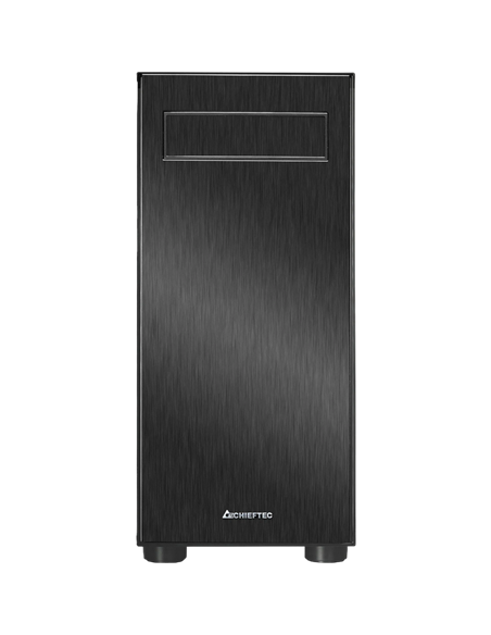 Carcasă PC Chieftec AL-02B-OP, Midi-Tower, ATX, Negru