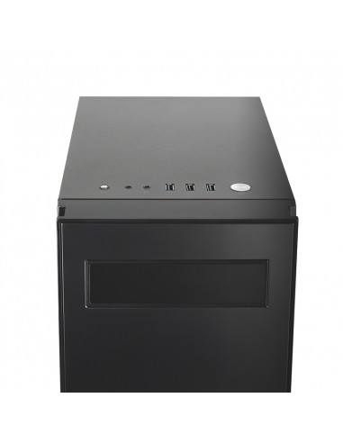 Carcasă PC Chieftec AL-02B-OP, Midi-Tower, ATX, Negru