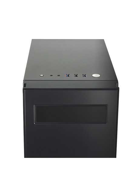 Carcasă PC Chieftec AL-02B-OP, Midi-Tower, ATX, Negru