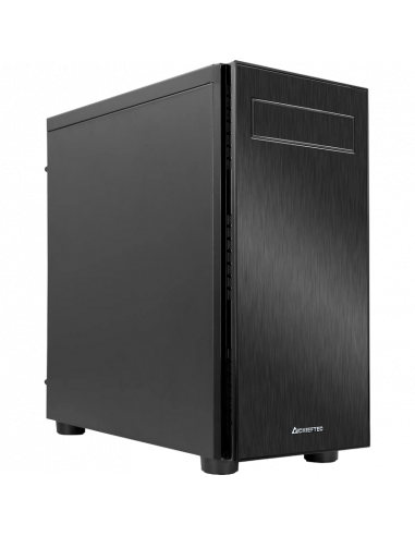 Carcasă PC Chieftec AL-02B-OP, Midi-Tower, ATX, Negru