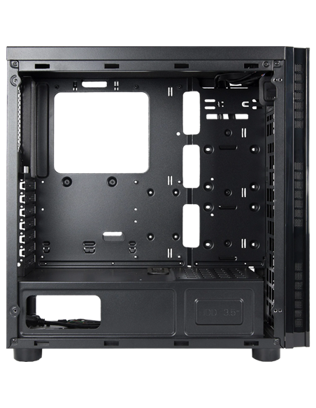 Компьютерный корпус Chieftec AL-02B-OP, Midi-Tower, ATX, Чёрный