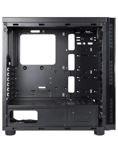 Carcasă PC Chieftec AL-02B-OP, Midi-Tower, ATX, Negru