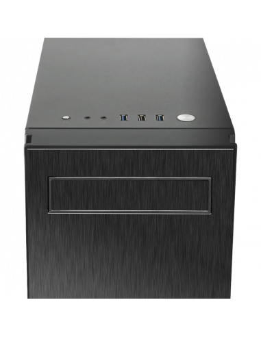 Carcasă PC Chieftec AL-02B-OP, Midi-Tower, ATX, Negru