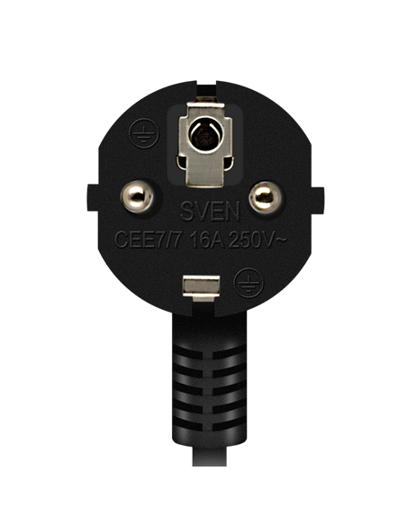 Сетевой фильтр SVEN SF-05LU, 5 Розеток, 3м, Чёрный