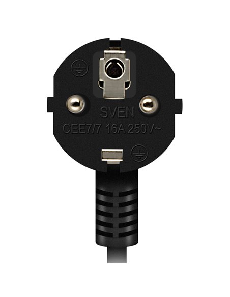 Сетевой фильтр SVEN SF-05LU, 5 Розеток, 3м, Чёрный