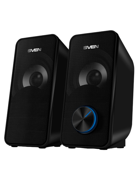 Компьютерные колонки 2.0 SVEN "335", Чёрный Компьютерные колонки 2.0 SVEN "335", Чёрный