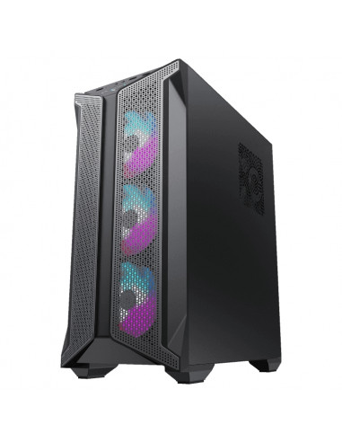Carcasă PC Gamemax Brufen C1, Midi-Tower, Fără PSU, Negru