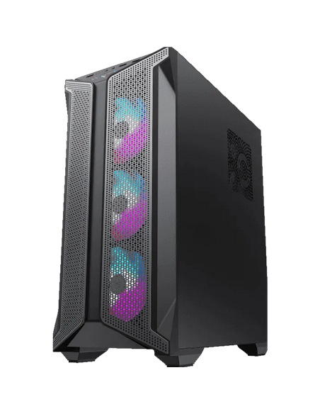 Компьютерный корпус Gamemax Brufen C1, Midi-Tower, Без блока питания, Чёрный Компьютерный корпус Gamemax Brufen C1, Midi-Tower, Без блока питания, Чёрный