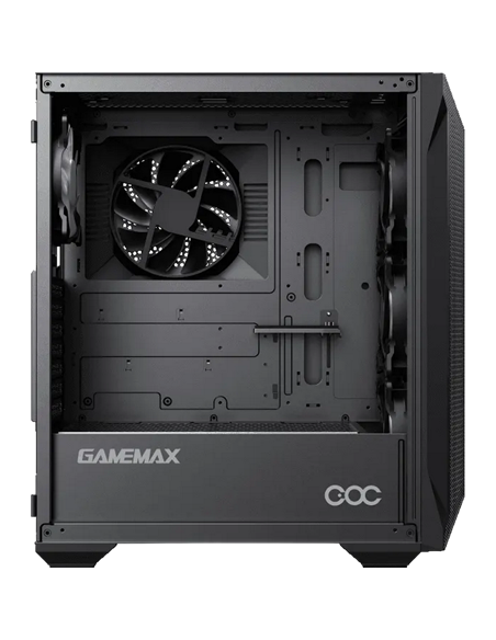 Компьютерный корпус Gamemax Brufen C1, Midi-Tower, Без блока питания, Чёрный Компьютерный корпус Gamemax Brufen C1, Midi-Tower, Без блока питания, Чёрный