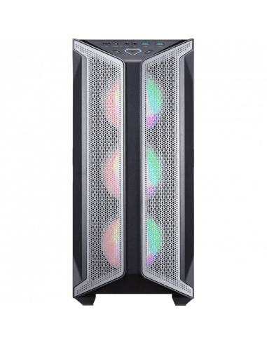 Carcasă PC Gamemax Brufen C1, Midi-Tower, Fără PSU, Negru