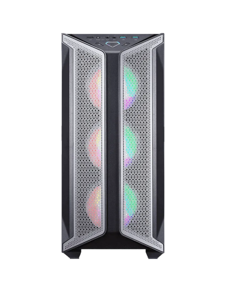 Carcasă PC Gamemax Brufen C1, Midi-Tower, Fără PSU, Negru