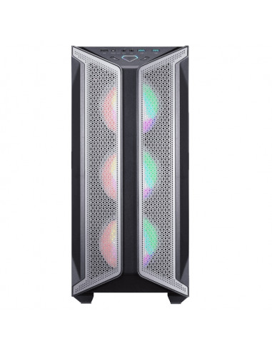 Компьютерный корпус Gamemax Brufen C1, Midi-Tower, Без блока питания, Чёрный