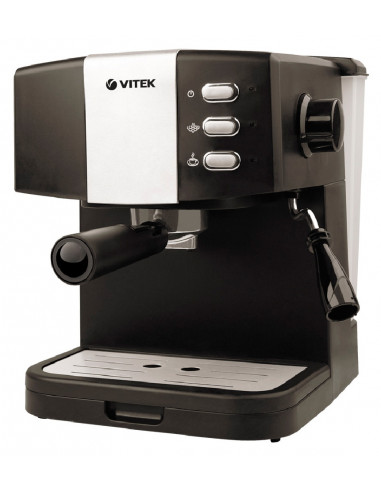 Кофеварка рожковая VITEK VT-1523, 850Вт, Чёрный