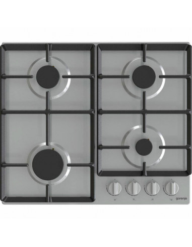 Plită pe gaz Gorenje G 641 EX, Oțel inoxidabil