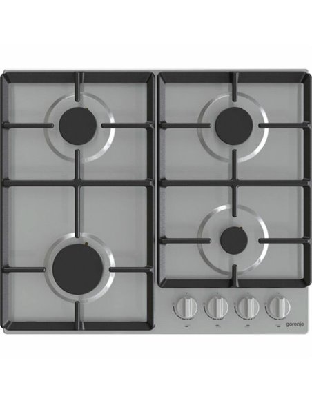 Plită pe gaz Gorenje G 641 EX, Oțel inoxidabil