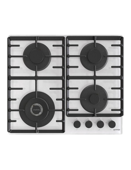 Газовая варочная панель Gorenje GTW 642 SYW, Белый
