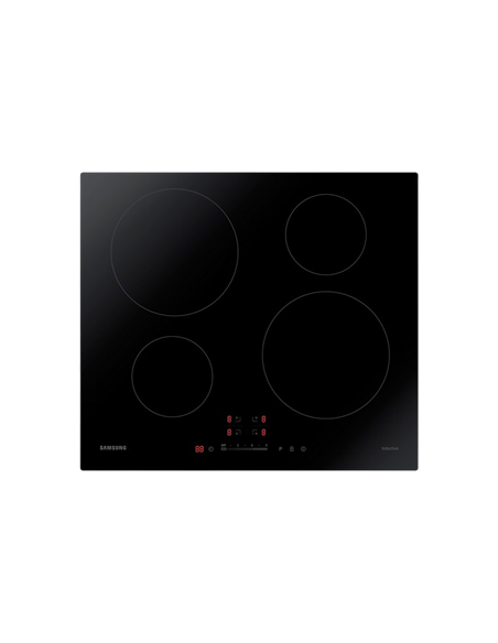 Plită cu inducție Samsung NZ64H37070K/WT, Negru