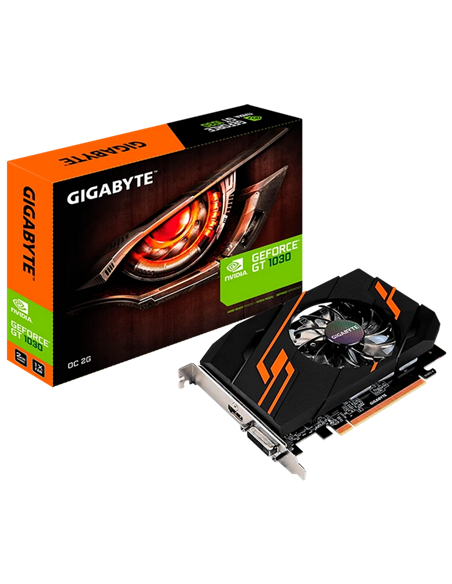 Видеокарта Gigabyte GV-N1030OC-2GI, 2ГБ GDDR5 64бит