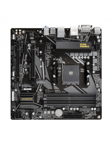 Материнская плата Gigabyte B550M DS3H, AM4, AMD B550, Micro-ATX