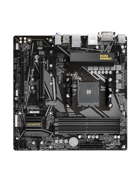 Placă de bază Gigabyte B550M DS3H, AM4, AMD B550, Micro-ATX