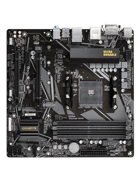Материнская плата Gigabyte B550M DS3H, AM4, AMD B550, Micro-ATX