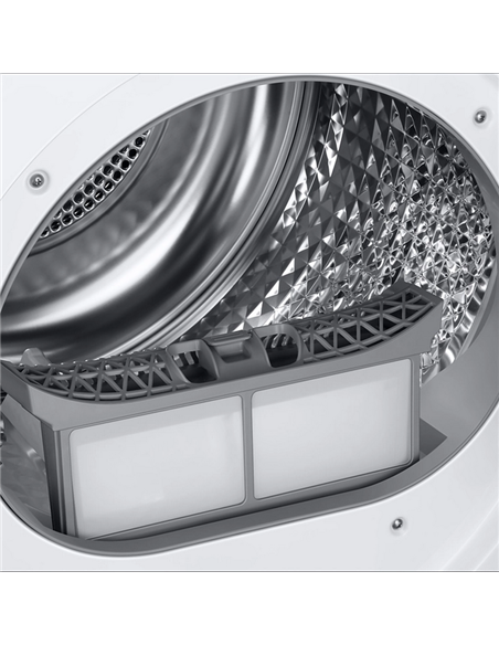 Uscător de rufe Samsung DV80T5220AW, 8, Alb
