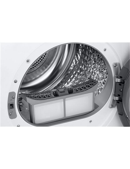 Uscător de rufe Samsung DV80T5220AW, 8, Alb