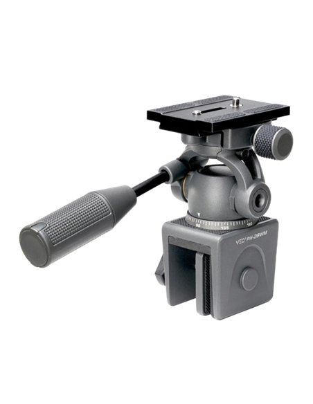 Mini trepied Vanguard VEO2 PH-28WM, Сap video panoramic cu 2 căi, Gri