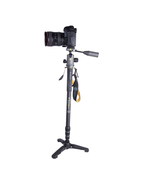Монопод Vanguard VEO 2S CM-264TBP, Видеоголовка/Шаровая головка , Чёрный