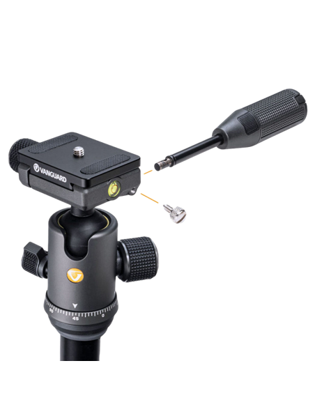 Monopod Vanguard VEO 2S CM-264TBP, Cap video/Cap trepied de minge, Negru