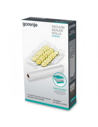 Вакуумная плёнка в рулонах Gorenje VB 28/300, Прозрачный