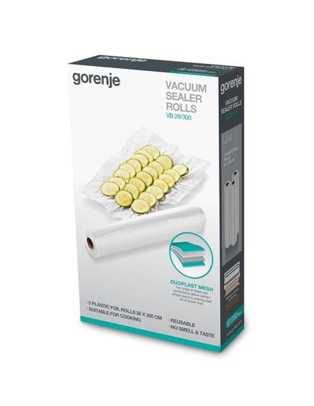 Вакуумная плёнка в рулонах Gorenje VB 28/300, Прозрачный