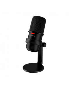 Портативный записывающий микрофон HyperX SoloCast, Проводной аналоговый, Чёрный