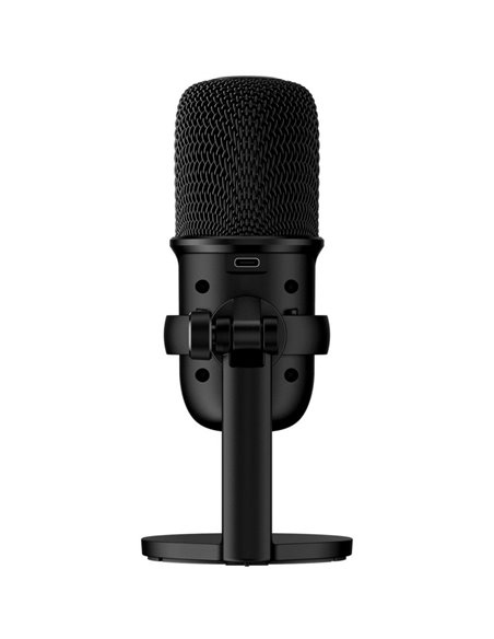 Портативный записывающий микрофон HyperX SoloCast, Проводной аналоговый, Чёрный