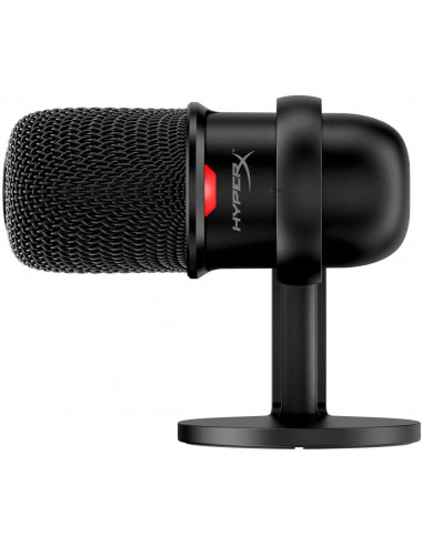 Microfon portabil pentru înregistrare vocală HyperX SoloCast, Cu fir, Negru