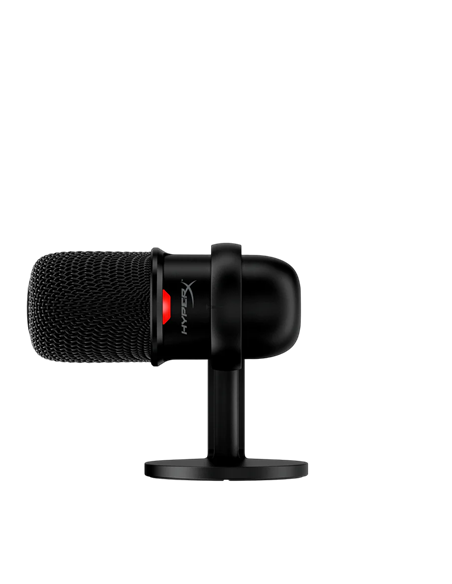 Портативный записывающий микрофон HyperX SoloCast, Проводной аналоговый, Чёрный