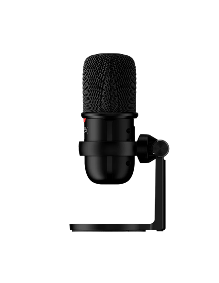 Портативный записывающий микрофон HyperX SoloCast, Проводной аналоговый, Чёрный