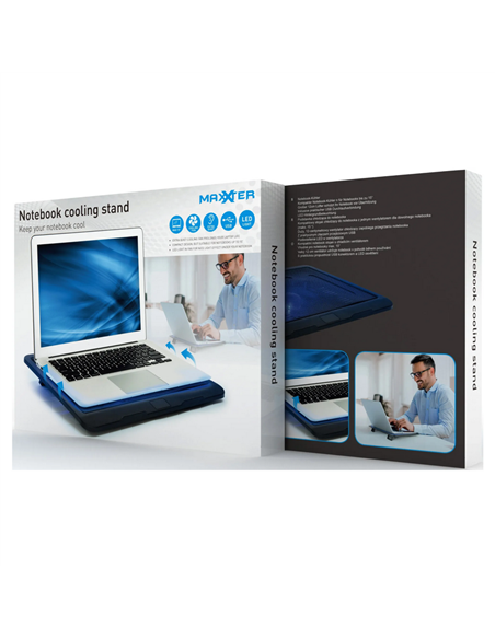 Suport de răcire pentru laptop Gembird ACT-NS151F, 15", Negru Suport de răcire pentru laptop Gembird ACT-NS151F, 15", Negru
