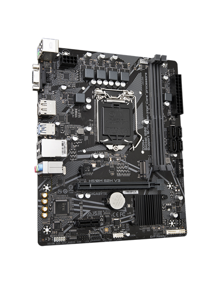 Материнская плата Gigabyte H510M S2H V3, LGA1200, Intel H470, Micro-ATX