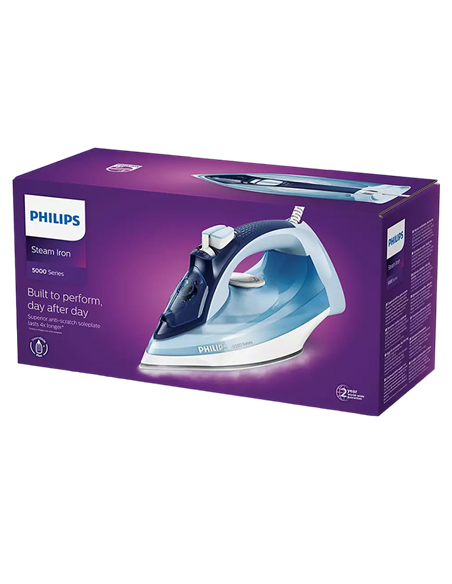 Fier de călcat Philips 5000 Series DST5030/20, 2400W, Albastru