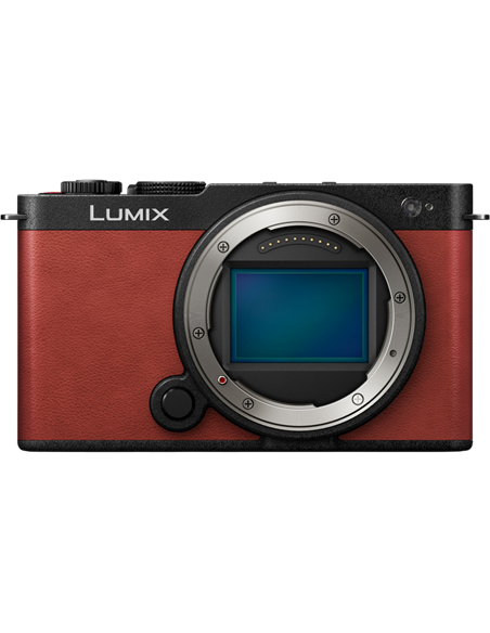Aparat Foto Mirrorless Panasonic DC-S9NE-R & Lumix S 18-40mm f/4.5-6, Crimson Red