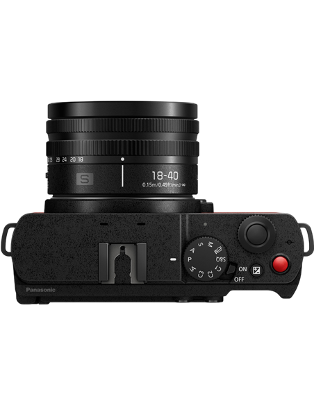 Aparat Foto Mirrorless Panasonic DC-S9NE-R & Lumix S 18-40mm f/4.5-6, Crimson Red