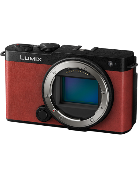 Aparat Foto Mirrorless Panasonic DC-S9NE-R & Lumix S 18-40mm f/4.5-6, Crimson Red