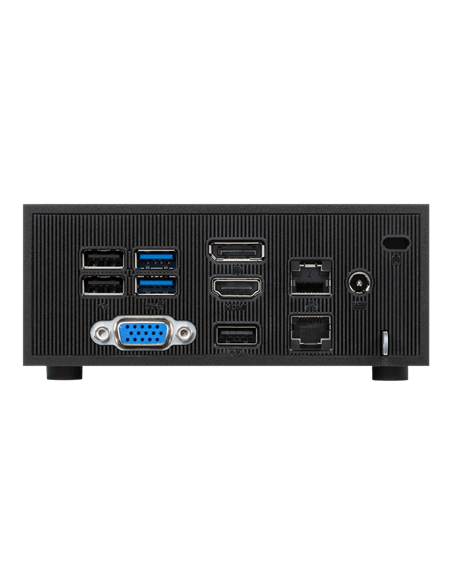 Mini PC ASUS PN42, Intel Processor N100, 4GB/128GB, Windows 11 Pro, Negru