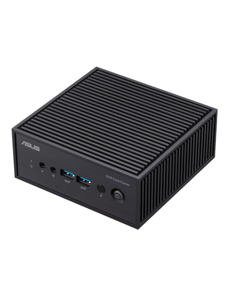 Mini PC ASUS PN42, Intel Processor N100, 4GB/128GB, Windows 11 Pro, Negru