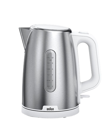 Электрочайник Braun WK 1500 WH, Белый | Нержавеющая сталь