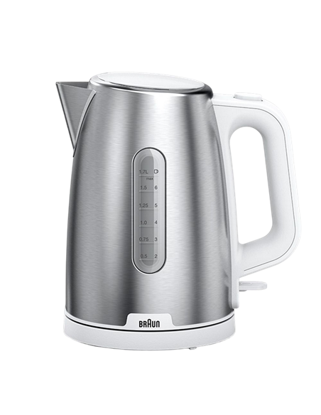 Электрочайник Braun WK 1500 WH, Белый | Нержавеющая сталь
