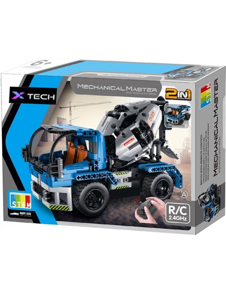 Constructor cu telecomandă XTech Mixer Truck